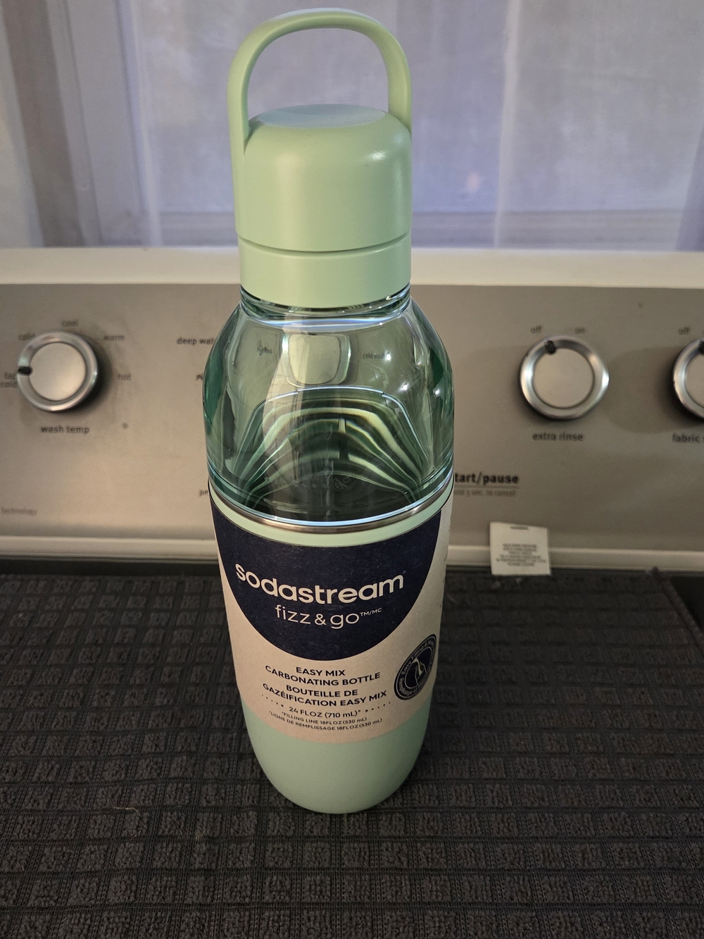 Fizz & Go Carbonating Bottle - Mint Green
